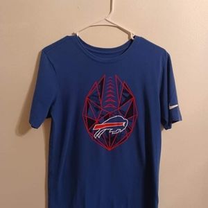 Nike Dri-Fit Buffalo Bills T Shirt Mens Small